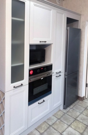 Фасады Эйвон материал экошпон с филенкой в стиле неоклассик