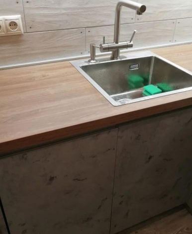 Заказ УТ87 Кухня Loft для молодой пары