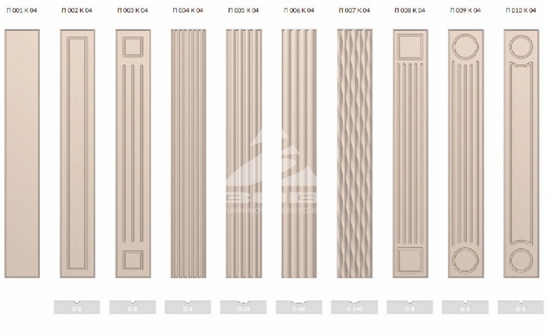 ФРЕЗЕРОВКИ ФАСАДОВ