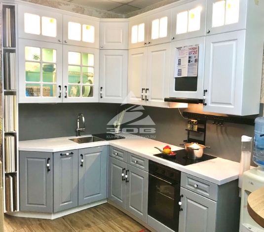 Кухня Неоклассика Мдф-пвх и Эмаль глянец