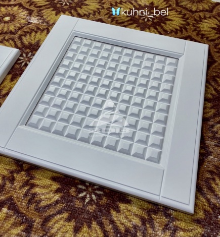 Фасад в квадратик, Эмаль глянец