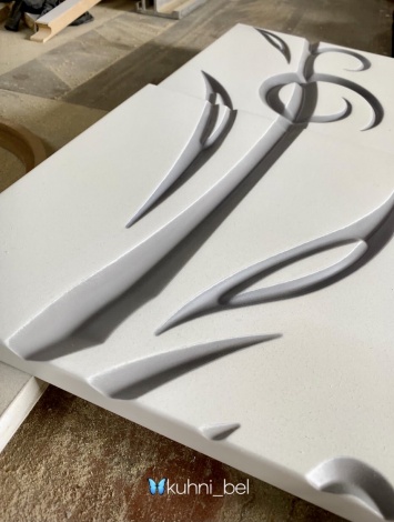 Фасад с рисунком на заказ (фрезой)