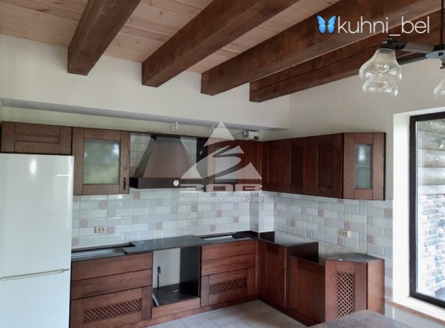 Кухня из массива дуба