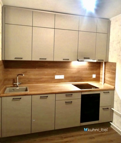 Кухня до потолка из пластика Сафари