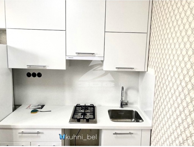 Заказ УТ231. Кухня по прямой с фасадами Эмаль матовая