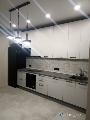 Заказ УТ240. Кухня в современном стиле с матовыми фасадами из мдф-пвх