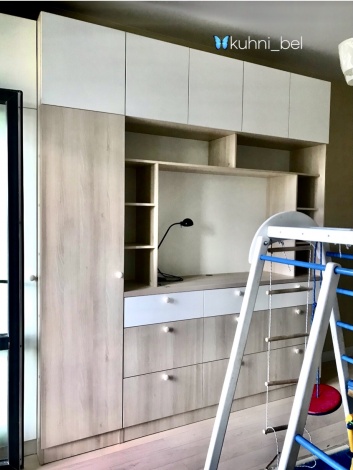 Стенка - Шкаф в детскую с фасадами из лдсп