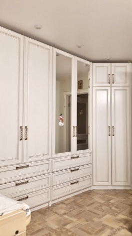 Заказ УТ221. Шкаф - Стенка в гостиную с рабочим столом