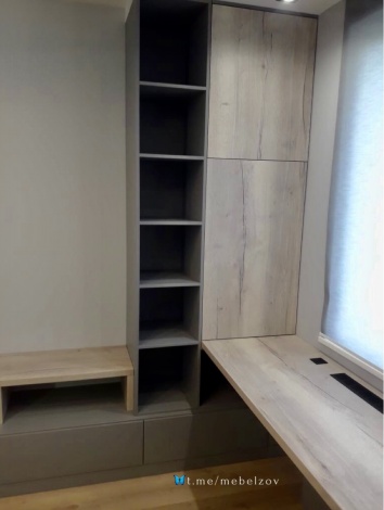 МГС115. Мебель в Кабинет под подоконник