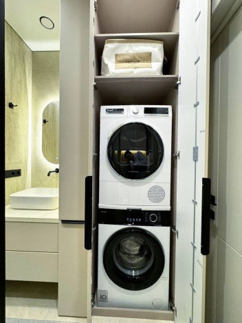 Шкаф для Стиральной и Сушильной машины