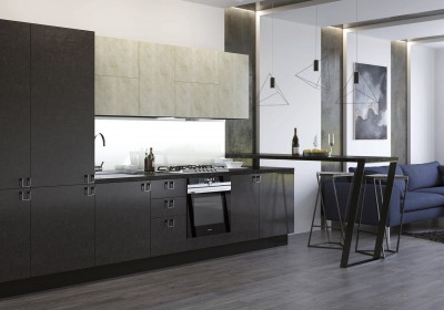 Декоративные панели МДФ Велвет/Лен