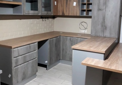 Кухня в дом в стиле Лофт