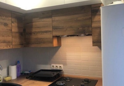 Кухня в хрущевку для молодой пары