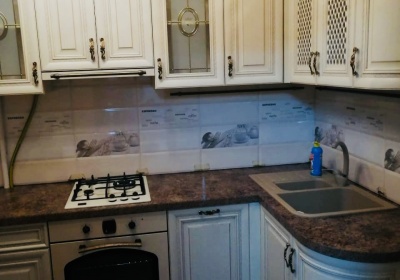 Заказ УТ120 кухня из массива ясеня