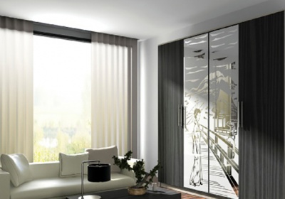 Распашной шкаф 02