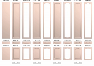 ФРЕЗЕРОВКИ ДВЕРЕЙ