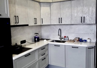 Заказ УТ183 Пластик "под бетон"/Мдф-пвх