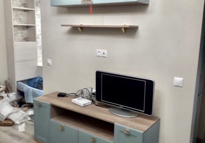 Мебель в гостиную. Эмаль матовая.