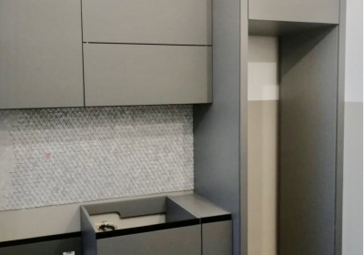 Заказ УТ213.Кухня до потолка матовая