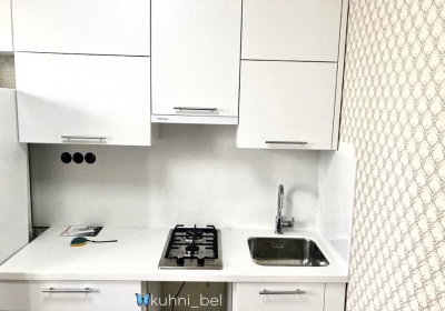 Заказ УТ231. Кухня по прямой с фасадами Эмаль матовая