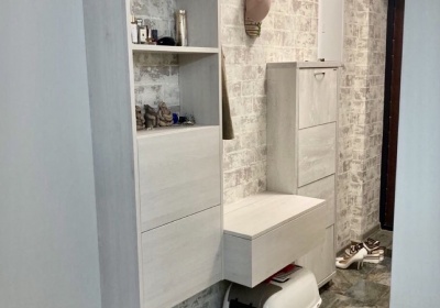 Прихожая с фасадами из ЛДСП в стиле Лофт