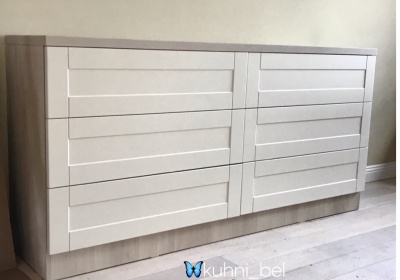 Заказ УТ190/4. Комод в комнату без ручек