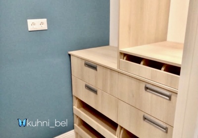 Гардеробная комната из лдсп