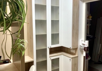 Заказ УТ260/1. Шкаф-витрина в комнату